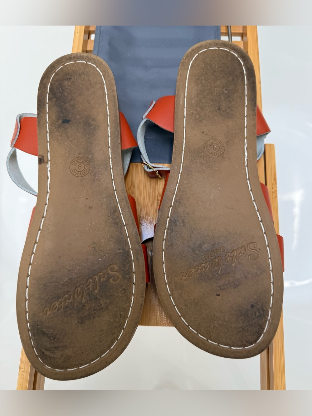 W’s 11 Salt-Water Sandal in Paprika. Classic. Take me to the beach! - Picture 2 of 3